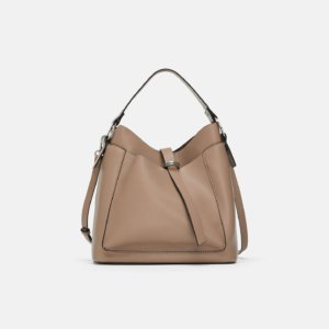 Bucket Bag With Metalic Detail